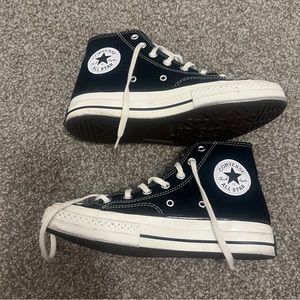 ❌SOLD❌ Converse Chuck 70 Vintage Canvas Black High-Top Sneakers